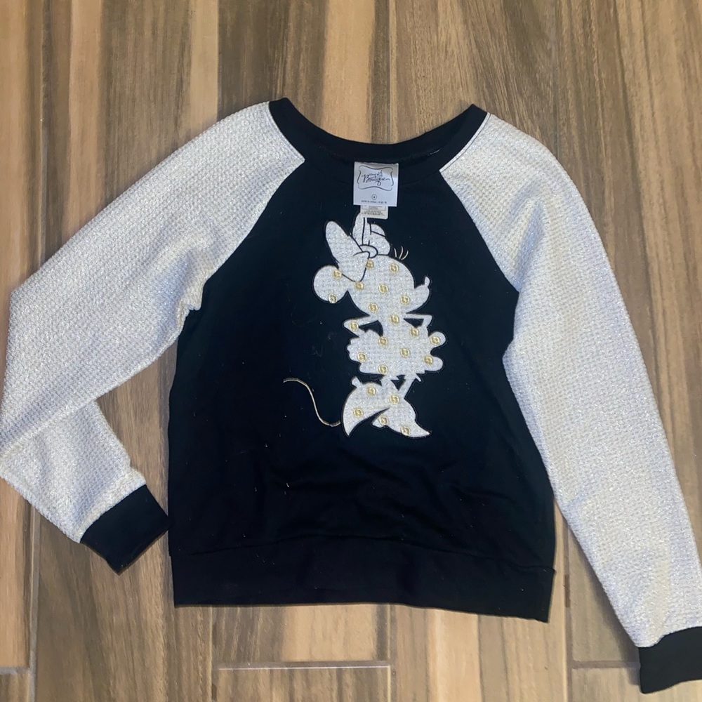 Glittery Minnie shirt bought at Disney